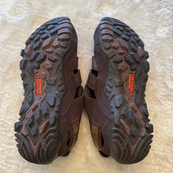 Merrell Mens 8 Telluride Wrap Clay Fisherman Sandals main image 4